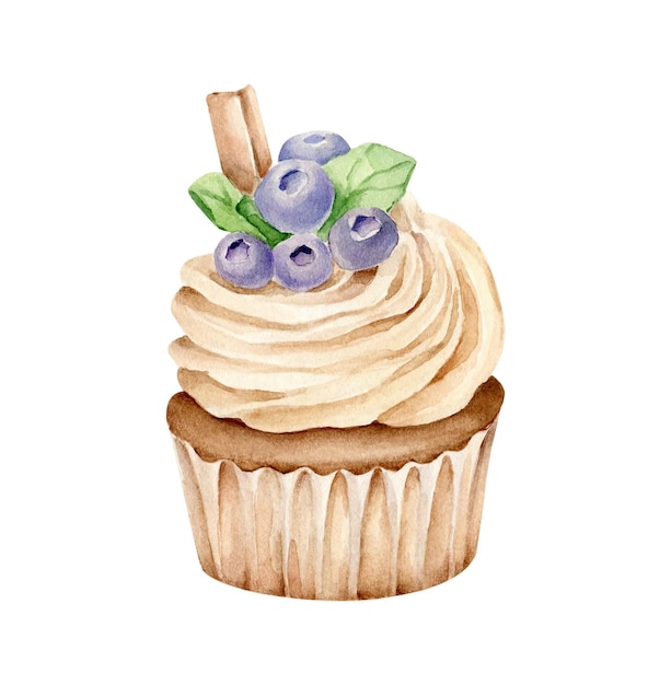 Vecteur illustration de cupcake