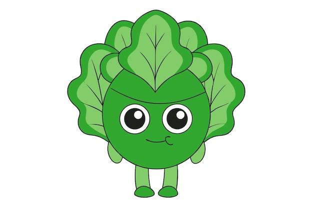 une illustration de dessin animé d'un dragon vert avec un visage vert