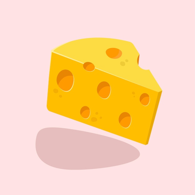 Illustration De Dessin Animé De Fromage