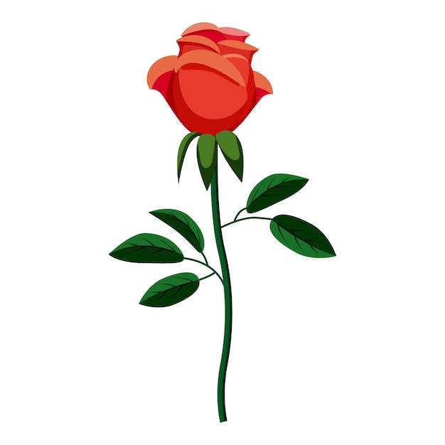 Illustration de dessin animé d'icône rose d'icône de vecteur rose pour le web