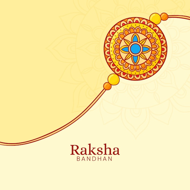 Illustration Dessinée à La Main Pour La Célébration De Raksha Bandhan