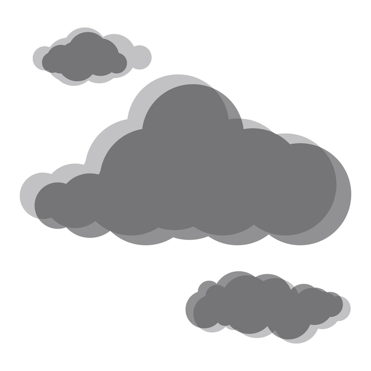 Vecteur illustration du brouillard
