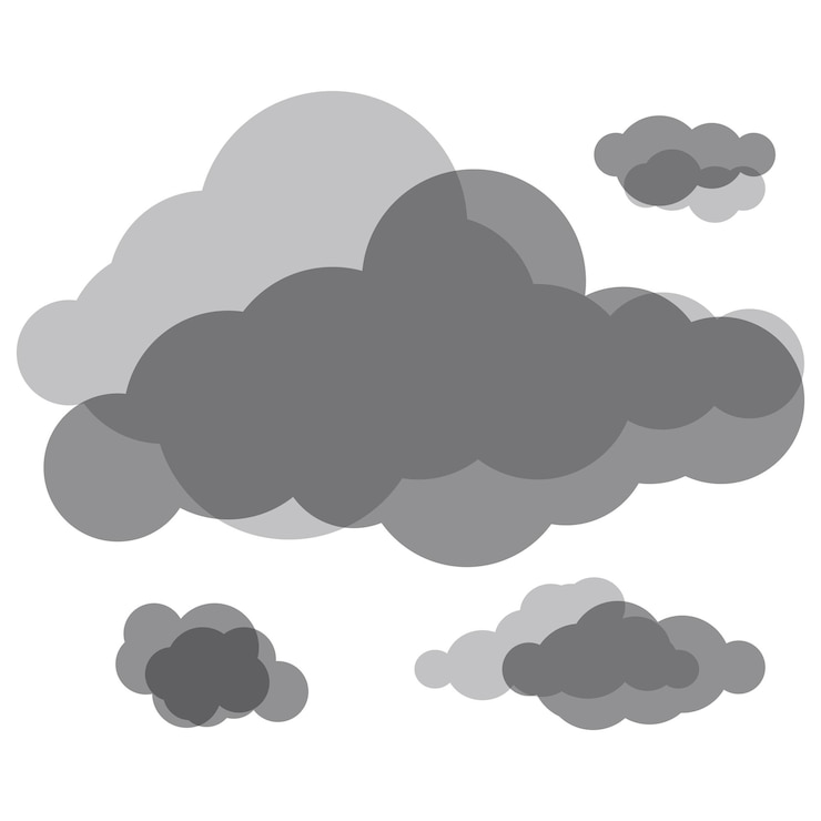 Vecteur illustration du brouillard