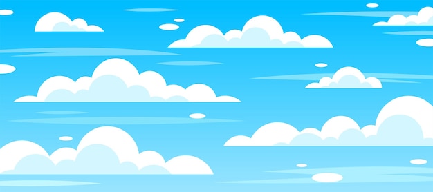 Illustration Du Ciel Et Des Nuages