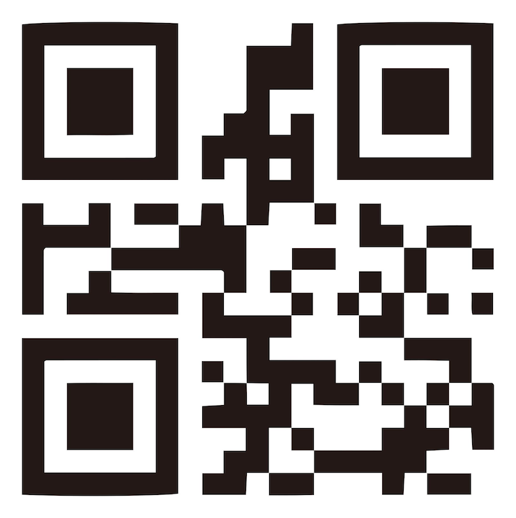 Vecteur illustration du code à barres numérisé qrcode