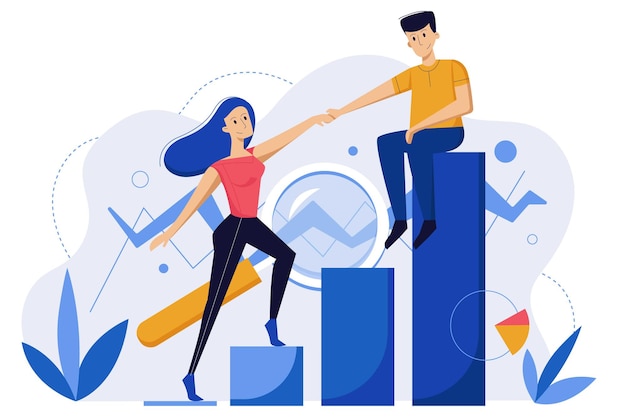 Illustration du concept d'analyse des affaires