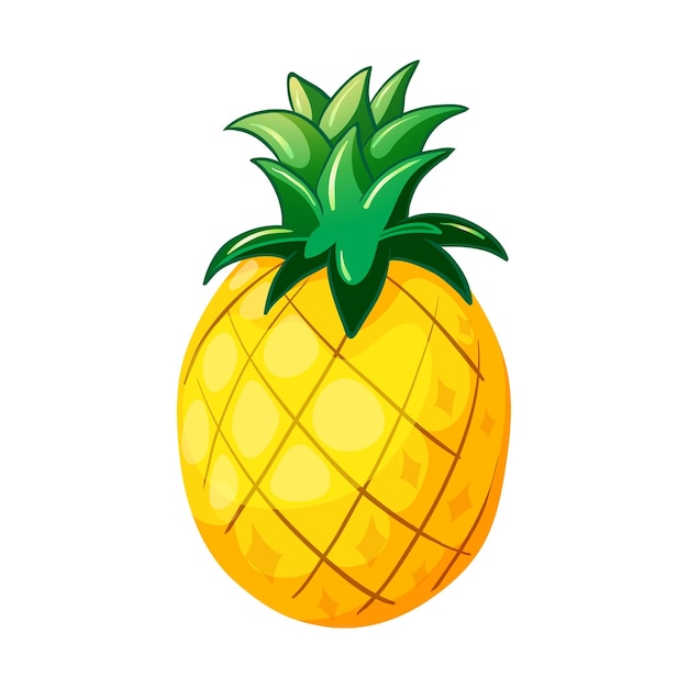 Illustration du concept de l'ananas vectoriel