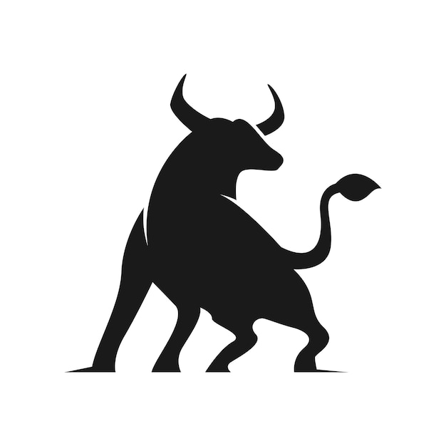 Vecteur illustration du concept de conception du logo buffalo