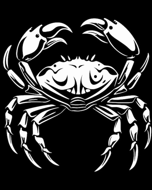 l'illustration du crabe