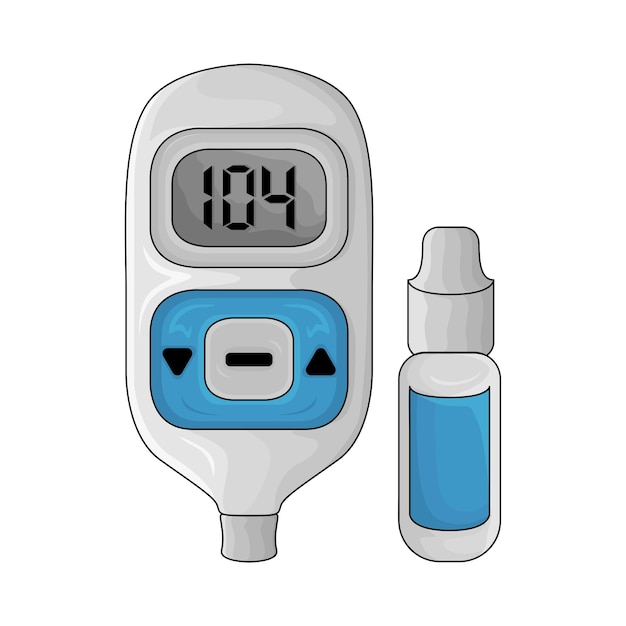 Vecteur illustration du diabète