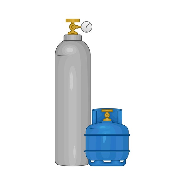 Vecteur illustration du gaz