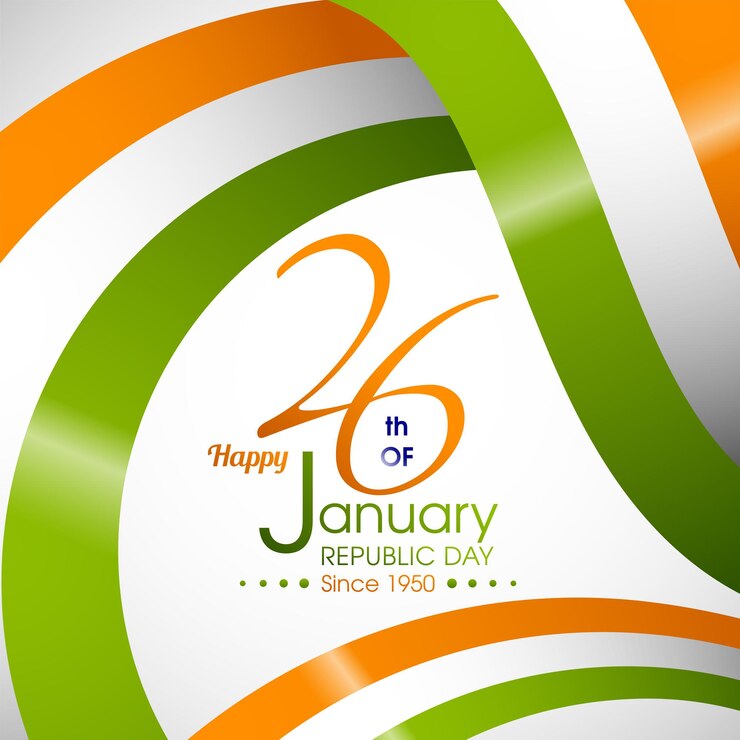 Illustration du jour de la république indienne le 26 janvier