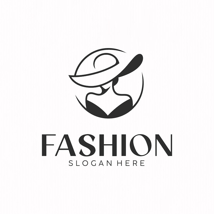Vecteur l'illustration du logo d'une boutique de mode féminine