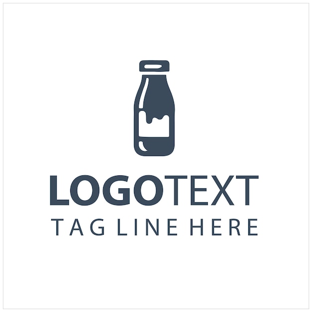 Illustration du logo du lait