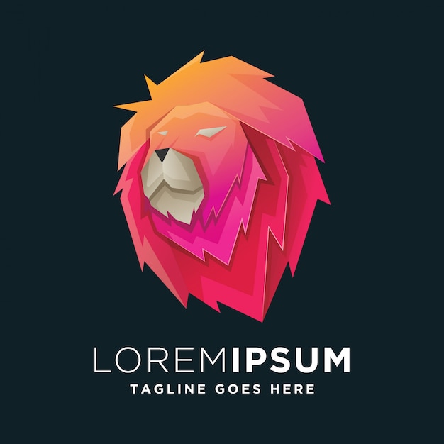 illustration du logo du lion