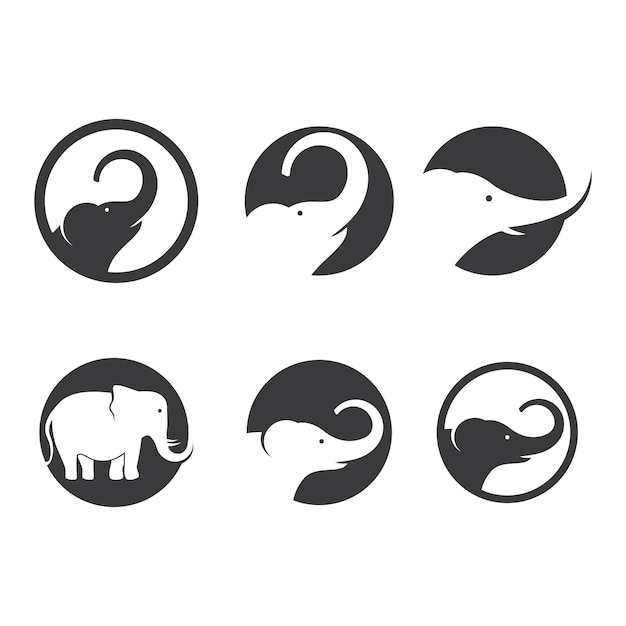 Illustration Du Logo De L'éléphant