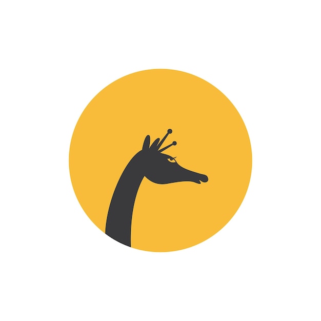 Illustration Du Logo De La Girafe