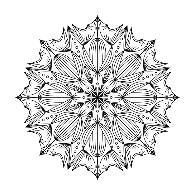 Illustration Du Logo Mandala