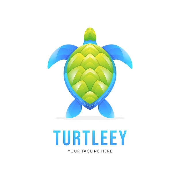 Illustration Du Logo Tortue Colorée