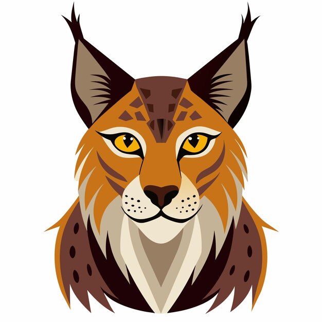 Vecteur illustration du lynx