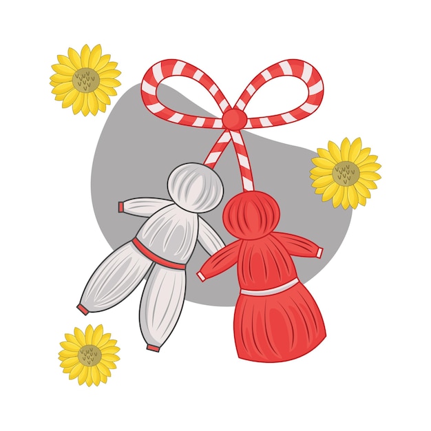 Vecteur illustration du martisor