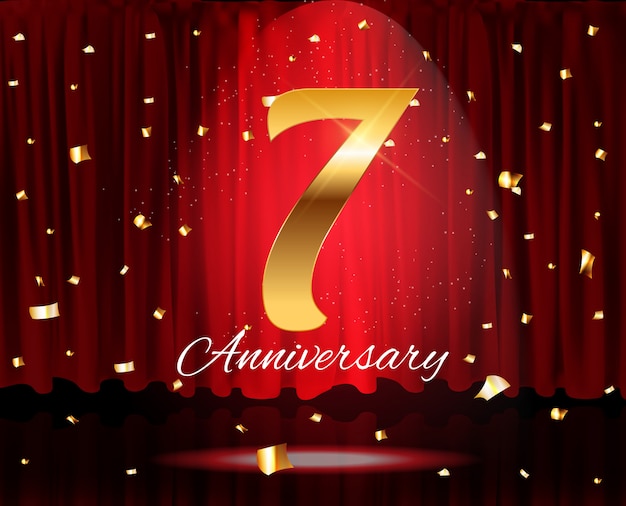 Illustration du modèle anniversaire Golden Years