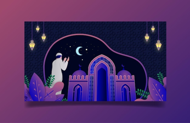 Illustration du ramadan