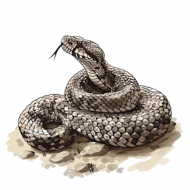 L'illustration Du Serpent