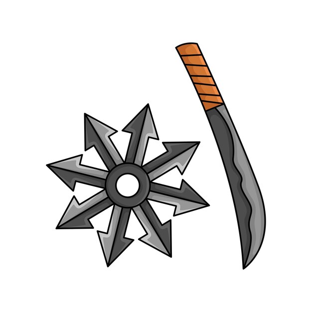 Illustration Du Shuriken