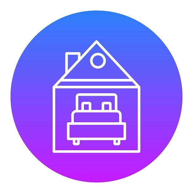 Illustration du vecteur d'accommodation