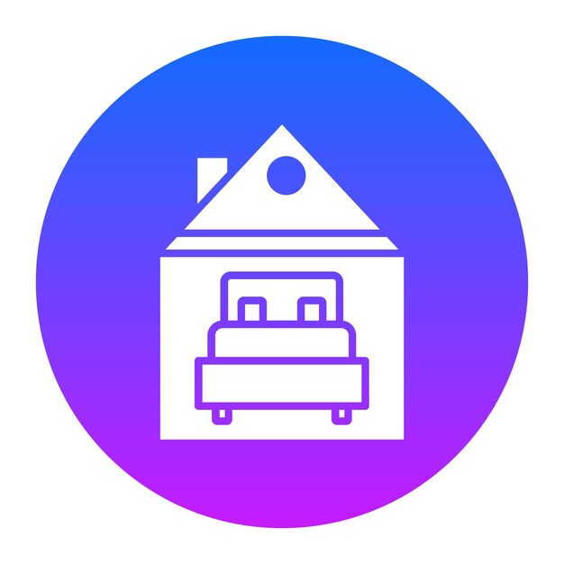 Illustration du vecteur d'accommodation