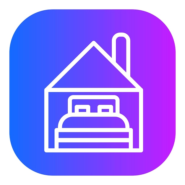 Illustration du vecteur d'accommodation