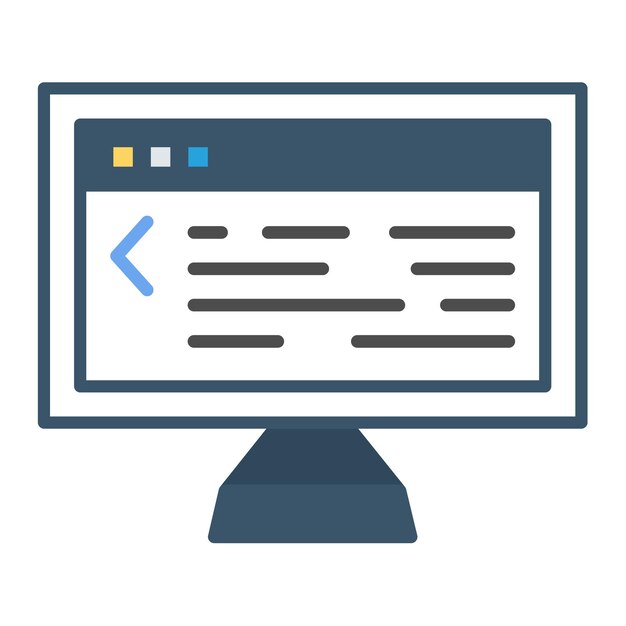 Illustration du vecteur de code du terminal