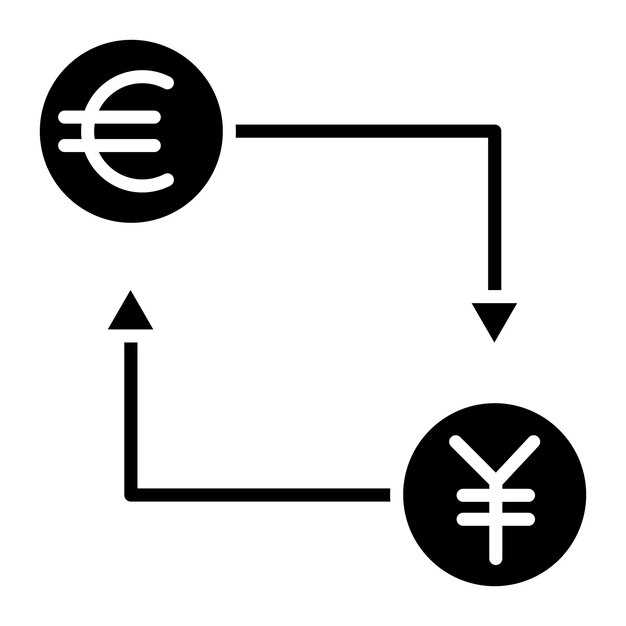 Illustration Du Vecteur D'échange Monétaire