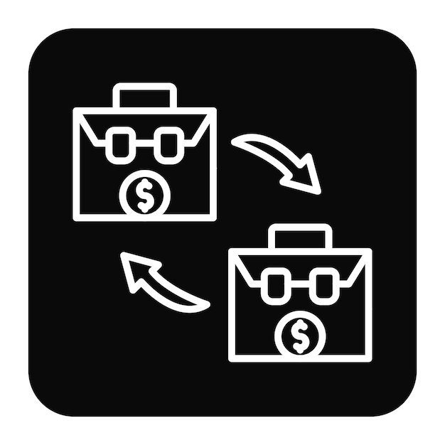 Illustration du vecteur de marketing B2B