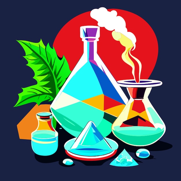 Vecteur illustration du vecteur de la méthamphétamine