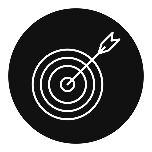Illustration du vecteur d'objectivité