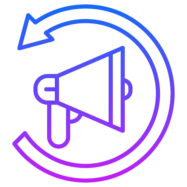 Illustration du vecteur de remarketing