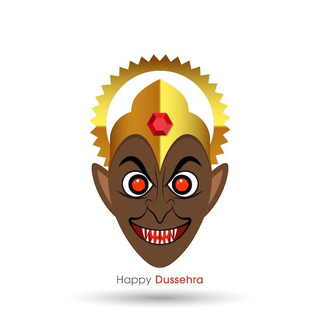 Illustration De Dussehra Pour La Célébration Du Festival De La Communauté Hindoue