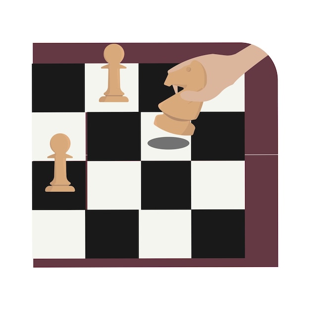 Vecteur illustration d'échecs