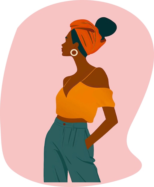 l'illustration de la femme
