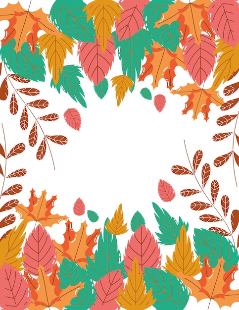 Illustration De Feuilles Isolées