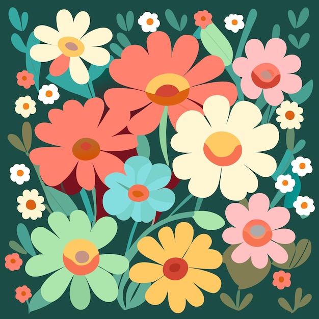 Illustration De Fleurs