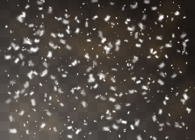 Vecteur illustration de flocons de neige