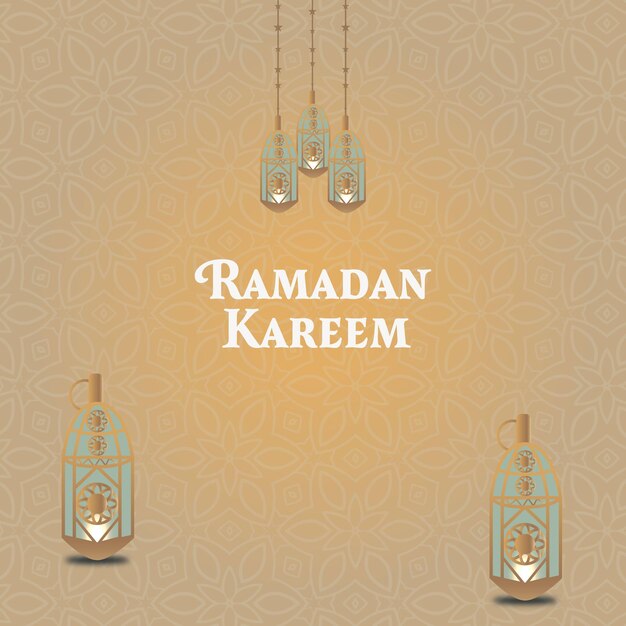 Illustration De Fond Islamique Ramadan Kareem