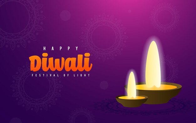 Illustration De Fond Joyeux Jour De Diwali