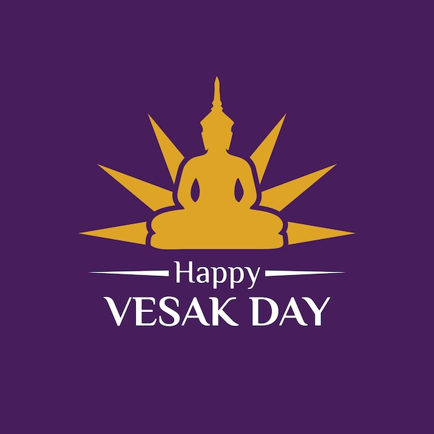 Illustration De Fond Joyeux Jour Vesak