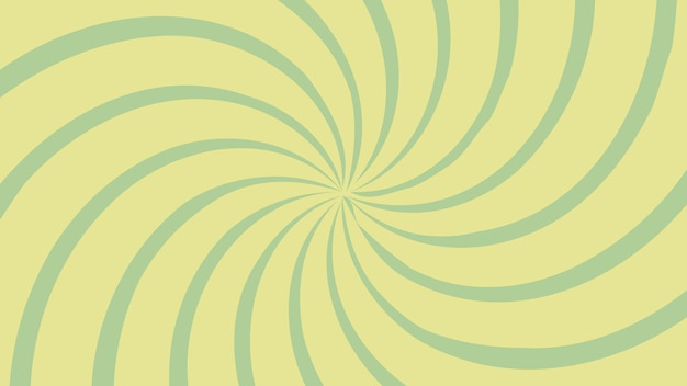 Illustration De Fond Spirale Verte Et Jaune Parfaite Pour Le Fond De Papier Peint Fond De Carte Postale