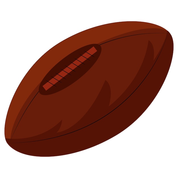 Vecteur illustration de football plat