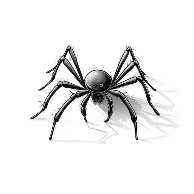 Vecteur illustration gratuite de l'art de l'araignée vectorielle